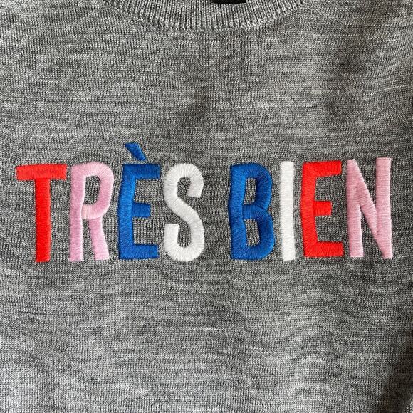 J. Crew Trés Bien Extra Fine Merino Wool Sweater Size XXS - Picture 2 of 6